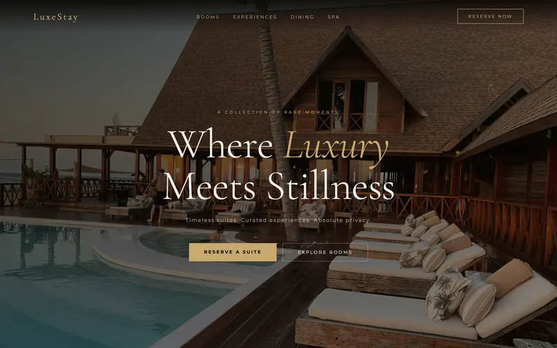 LuxeStay, hugmyndaverkefni úr Tilraunastofunni