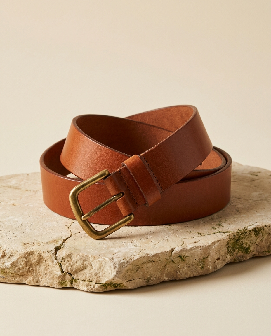 Porto Leather Belt